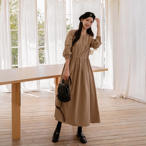 Of Long Cotton Dress