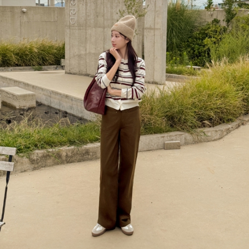 Perfect Cotton Pants 66ver (straight pocket wide)
