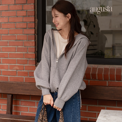 [valyou] 세인트 Knitwear Hood Zip up