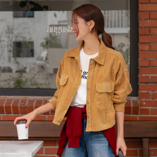 All Day Corduroy Two Pocket Jacket