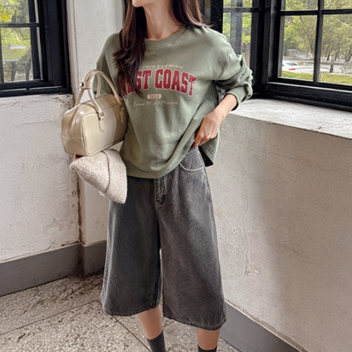 Dining Corduroy Bermuda Pants