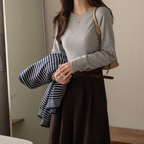 Signal fleece lined Basic T-shirt