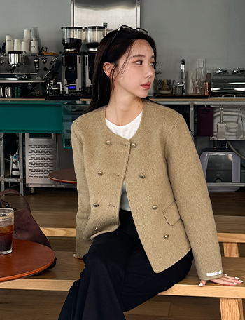 호시 Gold 핸드메이드 울코트 Korea