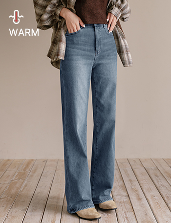 융기모 스트레이트 와이드 Pants Korea