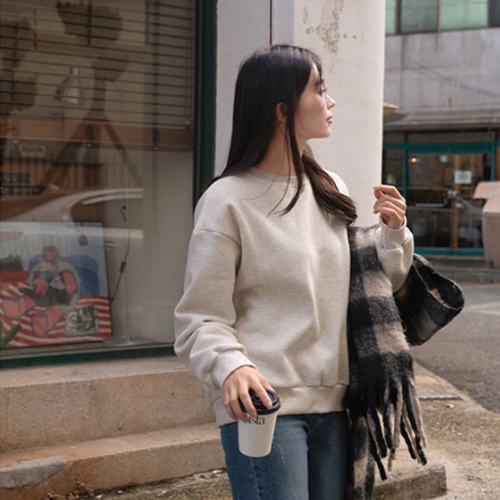 Sugar Double-sided Fleece Sweatshirt