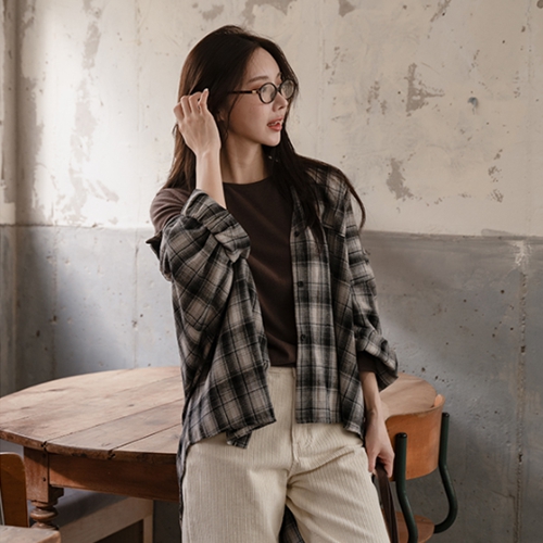 And Soft Loose Cotton Shirt