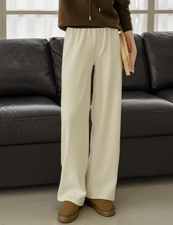 Manny Corduroy Wide Pants Korea