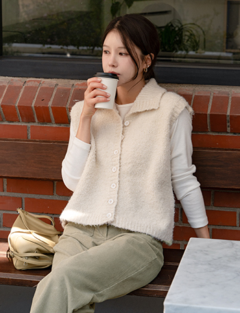 리츠 Collar 울보컬 Vest Korea