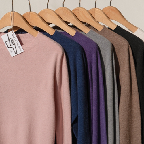 Moment Wool Holgament Round Knitwear