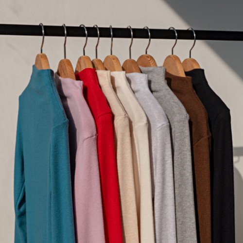 Daily Fleece Lined Turtleneck T-shirt