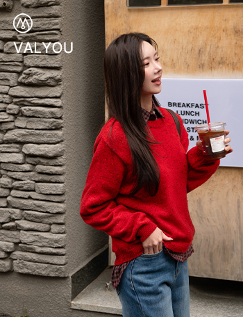 [valyou] 램스울 보카시 Round Knitwear Korea