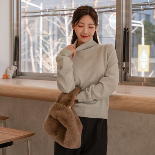 Rosie Wool Turtleneck Knitwear