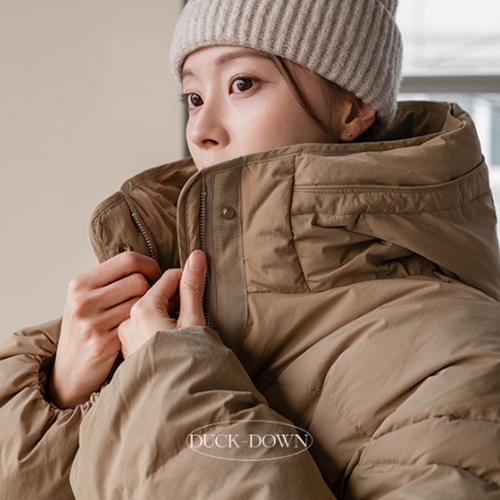Big Pocket Duck Down Hood Padding