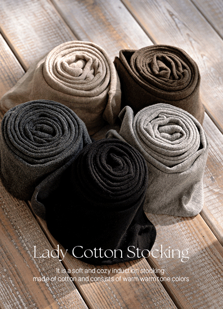Lady Cotton Stockings Korea
