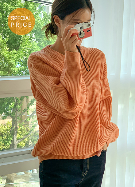 [Planning] Eve overfit Corrugated Knitwear Korea