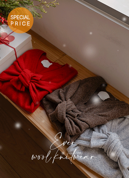 [Special Sale] Ever Wool V Neck Knitwear Korea