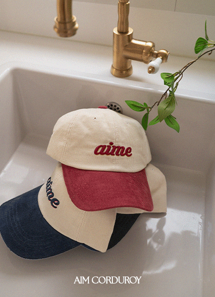 Aim Corduroy Ball Cap Korea