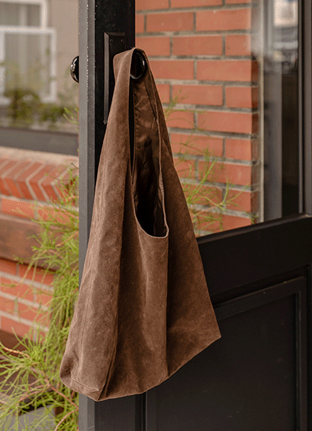 Shuette Suede Shoulder Bag Korea