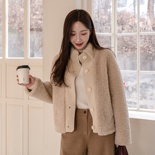 Work Highneck Shibori Jumper