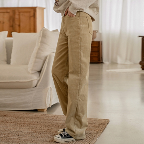 Belly Corduroy wool fleece lined  Pants