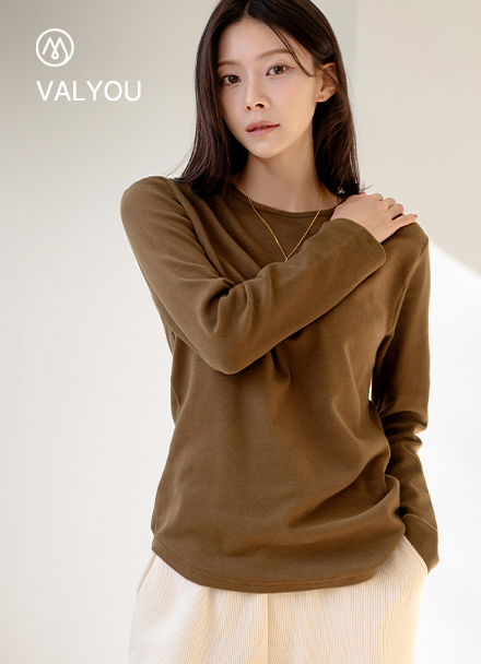 [valyou] All Day Peach T-shirt Korea