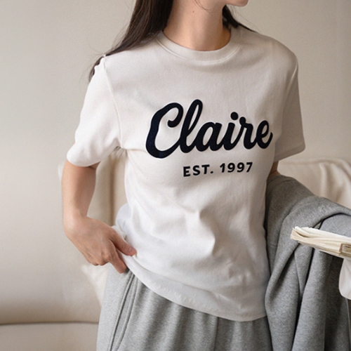 Sticky Lettering Font T-shirt