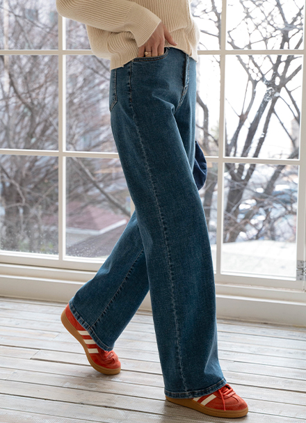 Daily Mood Denim Pants Korea