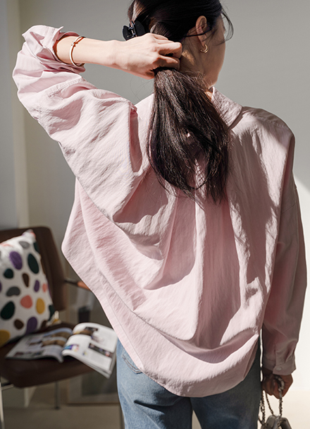 Steady Drop Unbalanced Shirt Korea