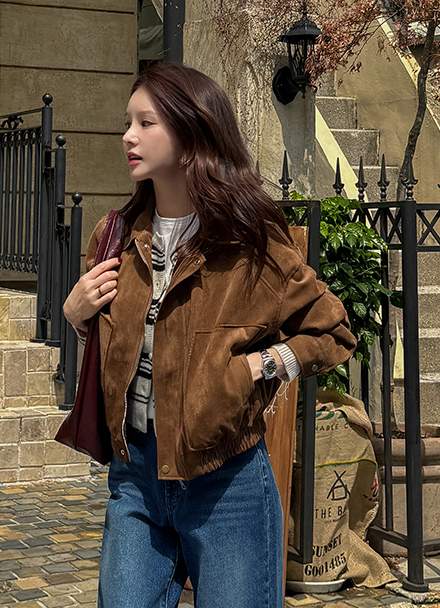 Melbourne Suede Jumper Korea