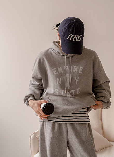 Stay Lettering Hoodie Korea