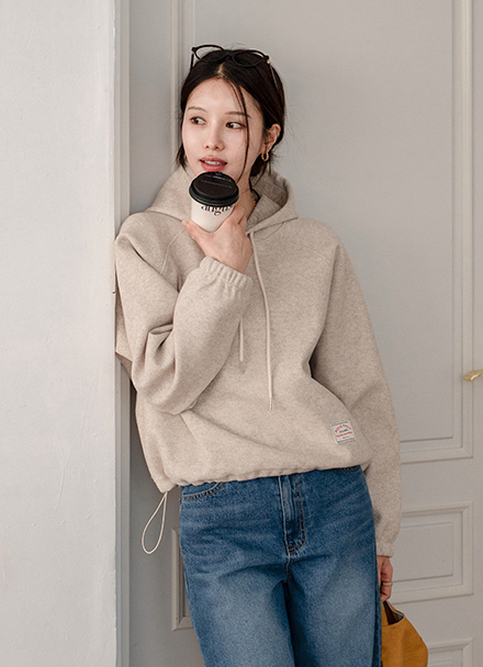 Salt Patch String Hood T-shirt Korea