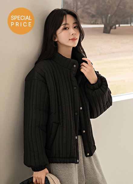 [Special Sale] light Height Quilted Jumper Korea