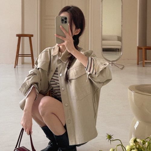 [valyou] 루디 Corduroy Collar color combination Jacket