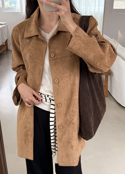 City Primium Suede Jacket Korea