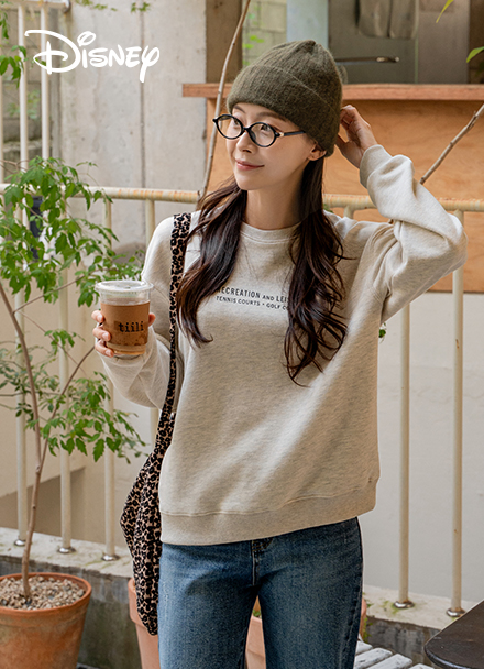 Snoopy Peanuts Printed Sweatshirt Korea