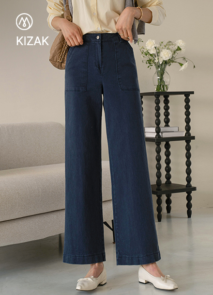 Perfect cotton Pants 62ver (Spandex Pocket Semi-wide) Korea