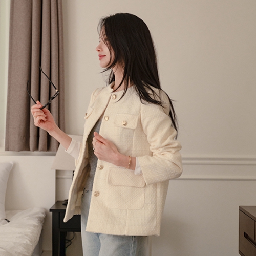 Sealing Half Tweed Jacket