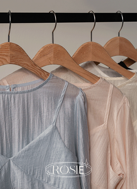 Rosie Blouse Bustier Set Korea