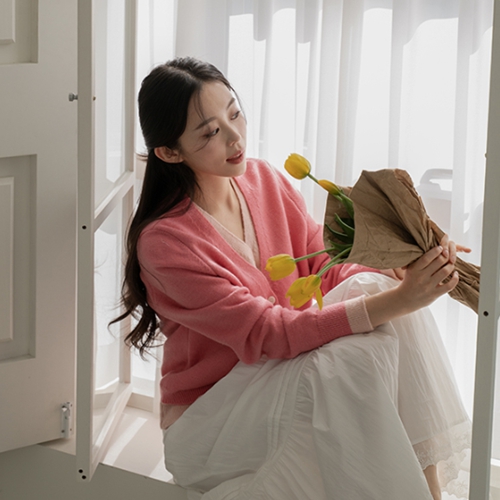 Sharyn Color Matching Layered Cardigan