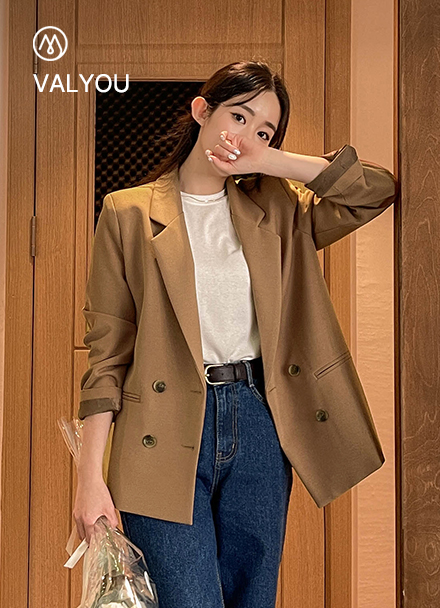 [valyou] Illi double button jacket Korea