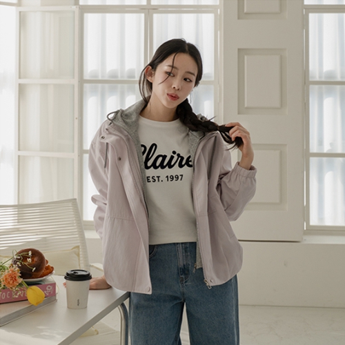 Hood Layered Casual Jumper