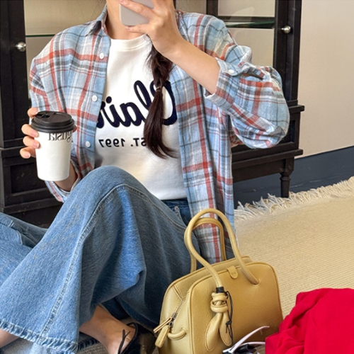 Block Multi Check ST Shirt