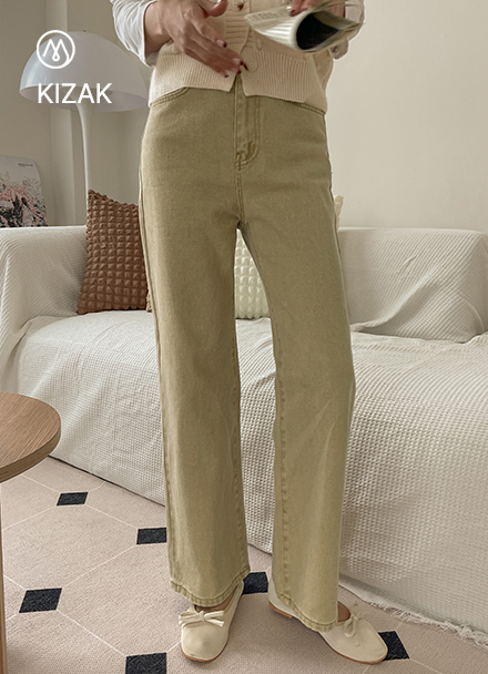Perfect Pants 68ver (autumn wide color pants) Korea