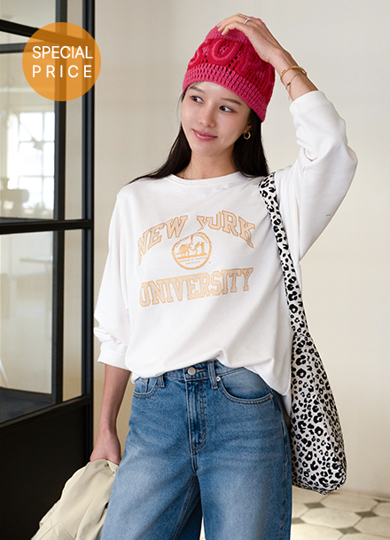 [Special Sale] New York Golden Printed T-shirt Korea