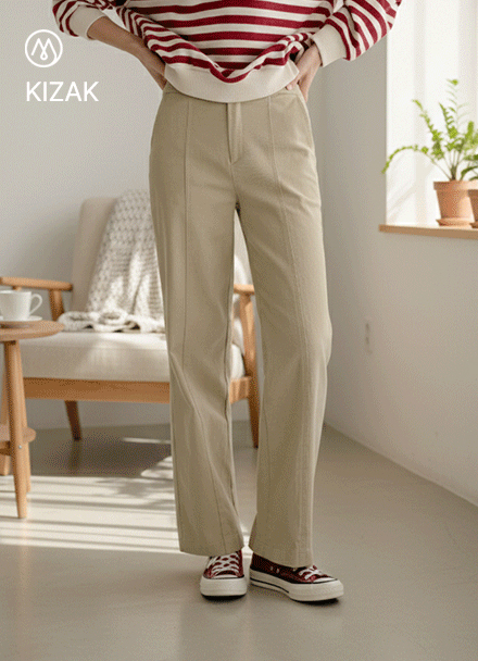 Perfect Cotton Pants 60ver (Cut Banding Straight) Korea