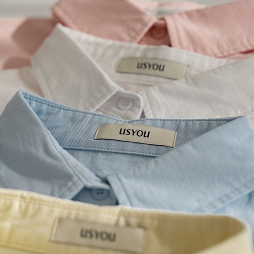 [USYOU] Pale Ton Folded Pocket Shirt