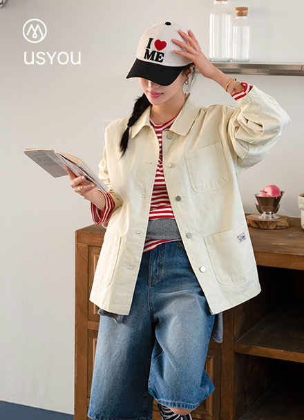 [USYOU] French Daily Work Jacket Korea