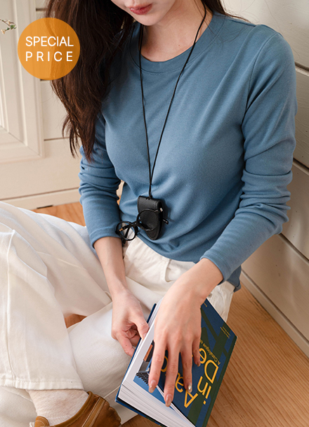 [Special Sale] Plain Sticky T-shirt Korea