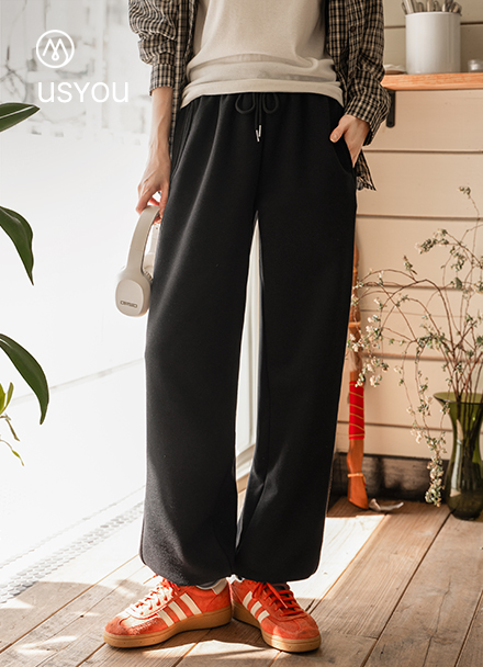 [USYOU] One Mile Patch Jogger Pants Korea