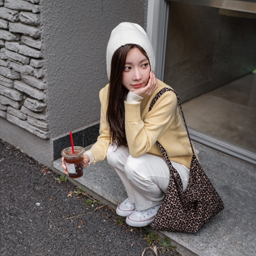 Haim Layered Hood Knitwear Cardigan